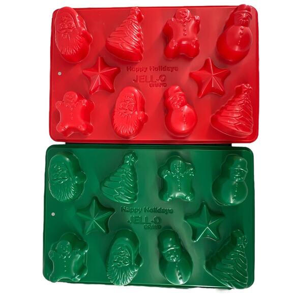 Jello Jiggler Molds 2-Holiday 1-Ice Age 5-Football Fun Shapes Kids Sensory Play - Picture 4 of 15